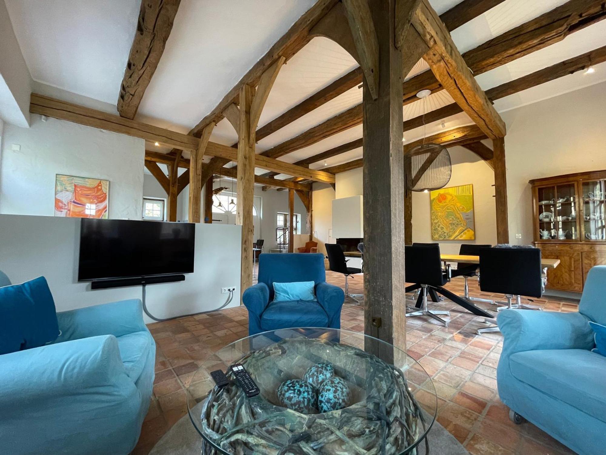 Ferienhaus Am Wasserschloss Haus Marck 테클렌부르그 외부 사진