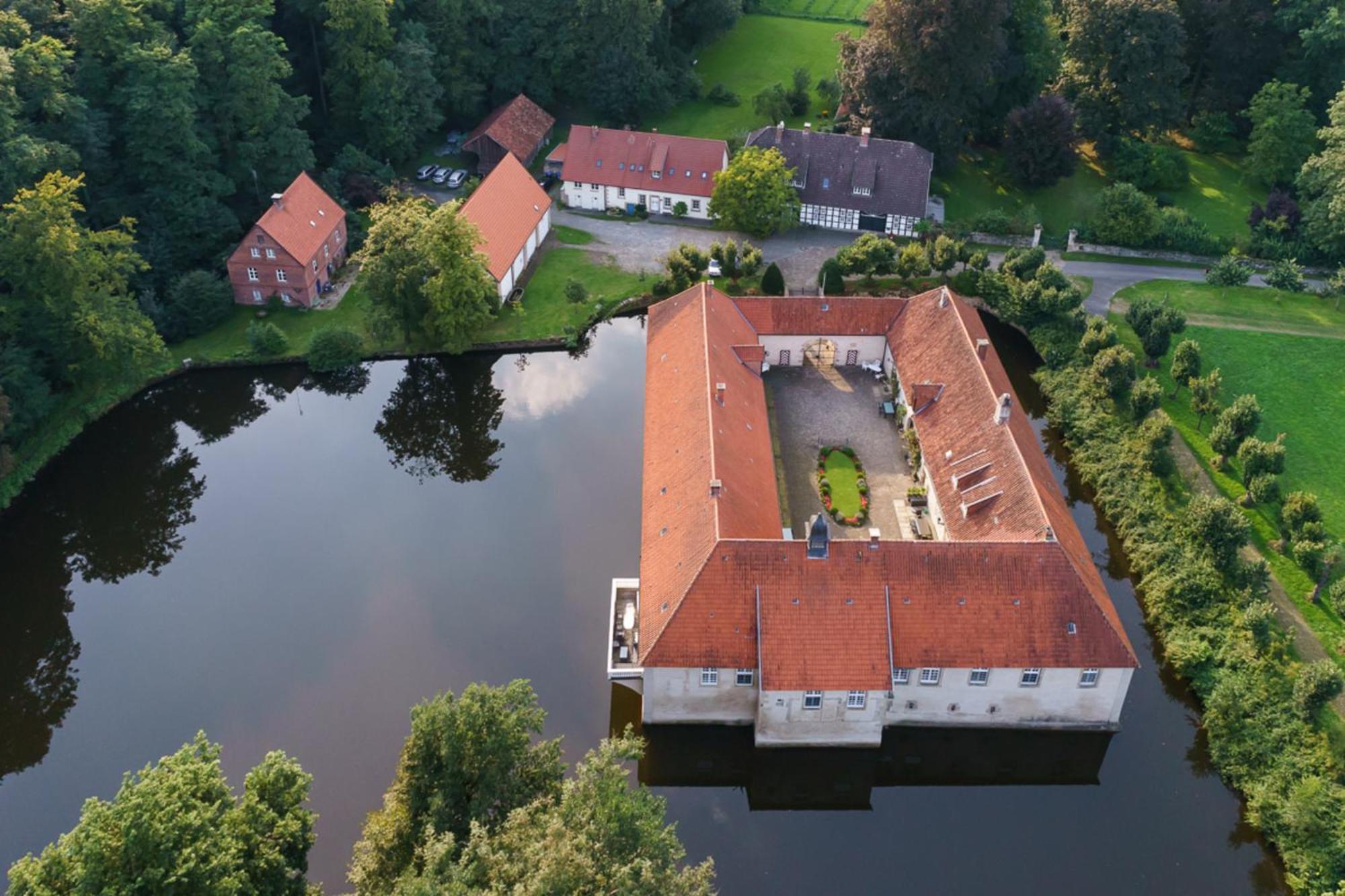 Ferienhaus Am Wasserschloss Haus Marck 테클렌부르그 외부 사진